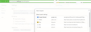edit search engine