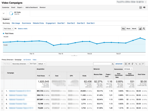 youtube video ad campaigns
