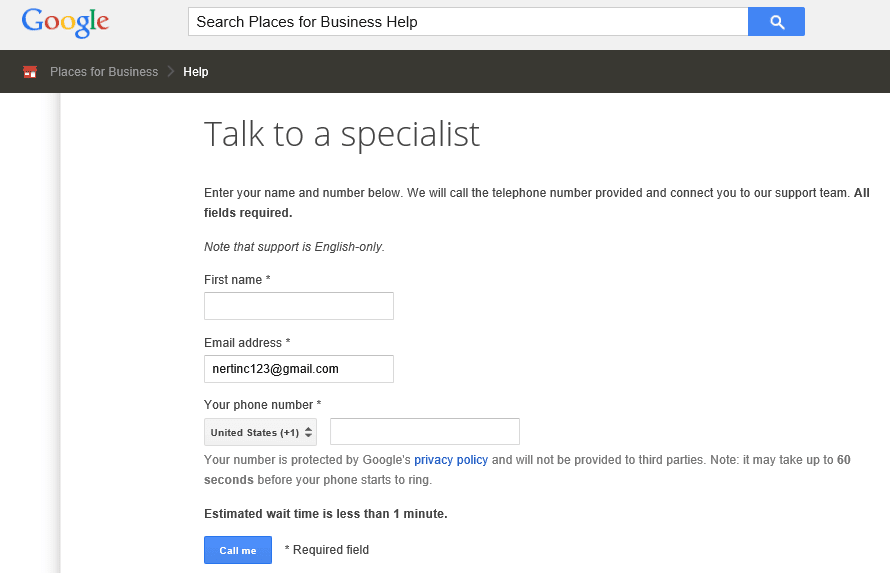 Call Google 4