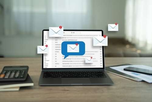 emails appearing from inbox
