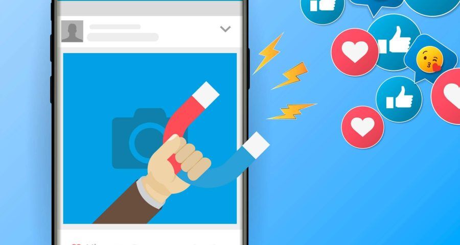 graphic showing Facebook Engagement