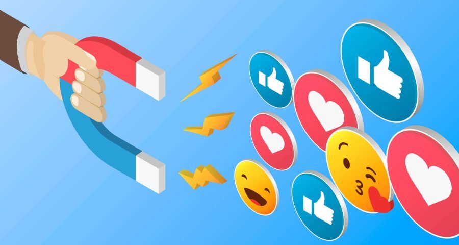 magnet attracting likes