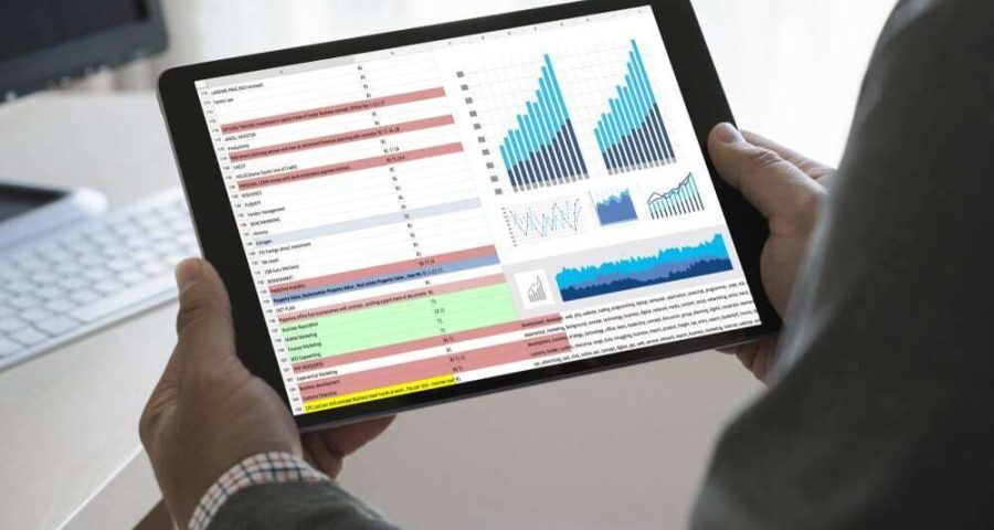 data on ipad