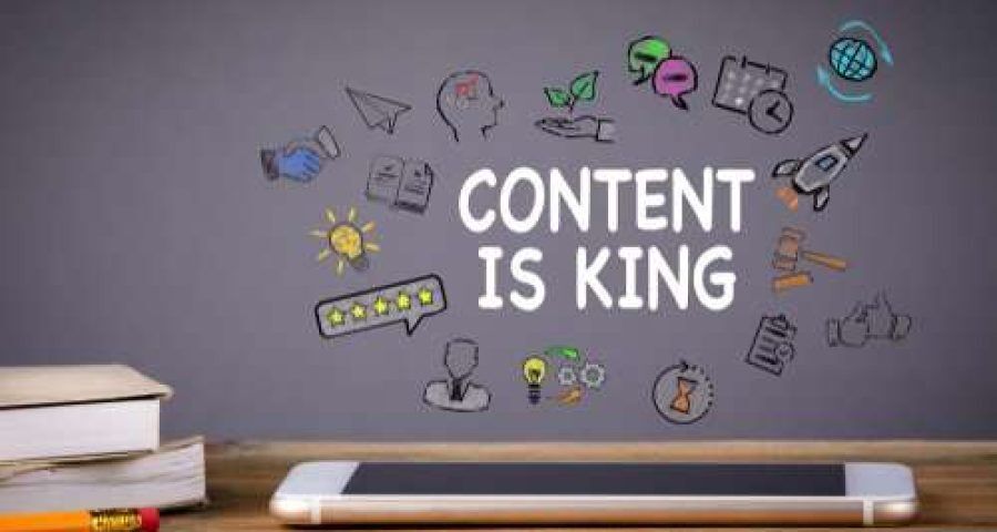 content marketing image of ideas and engagement