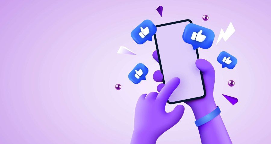 Social media likes