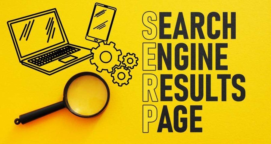 Search,Engine,Results,Page,Serp,Is,Shown,Using,A,Text