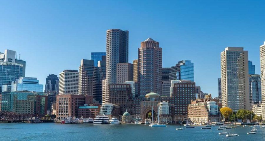Boston,Skyline,From,The,Water