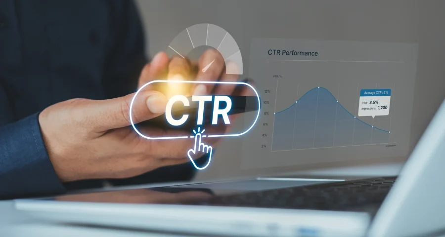 click-through rate