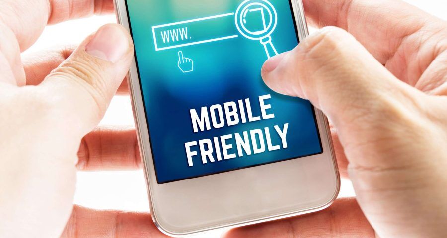 handsholdingphoneonmobile friendlywebsite
