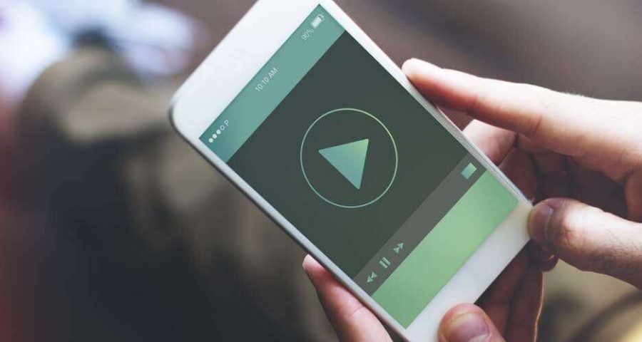 playing video on phone