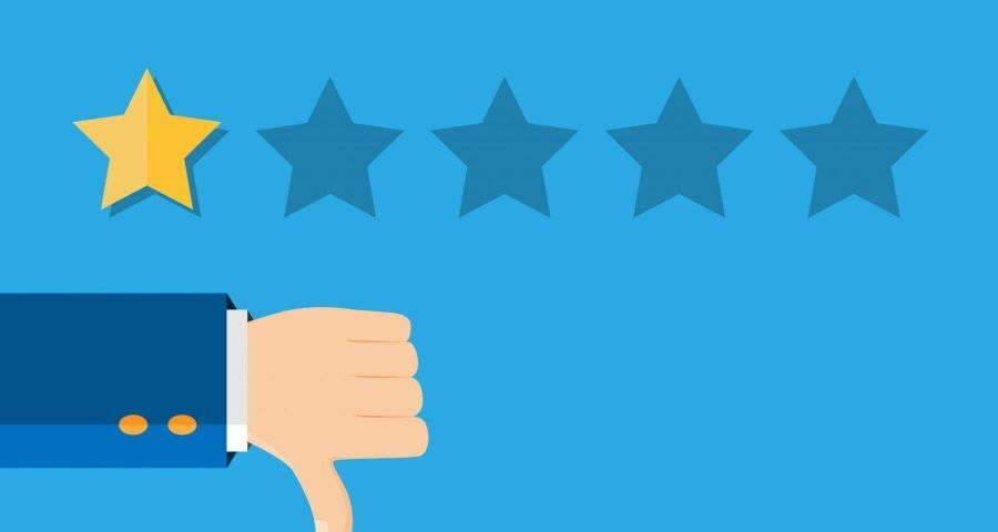negative review